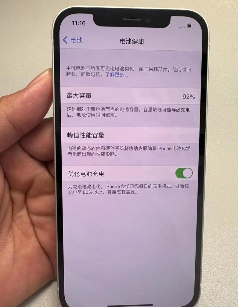 iphone12 pro电池容量
