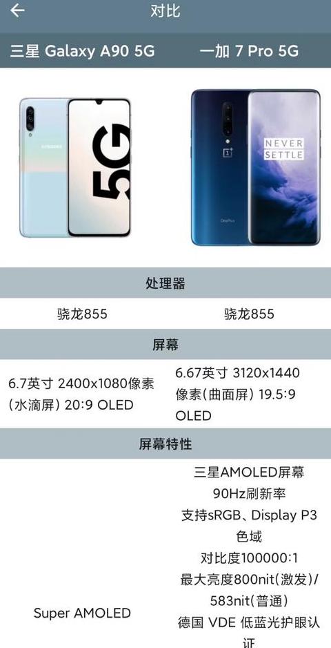 三星a90详细参数