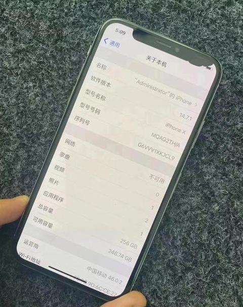 iphonex内存有哪些